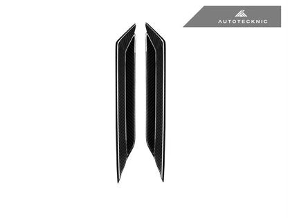 SQ-Aero Dry Carbon Fiber Rear Bumper Reflector Trim Set - G90 M5 & G99 M5 Touring