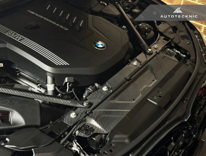 AutoTecknic Dry Carbon Fiber Cooling Shroud - G2x 3-Series / 4-Series