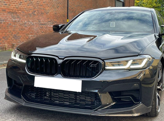 F90 M5 LCI P Style Carbon Fiber Front Lip