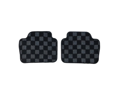 P2M BMW F30 / F80 3-SERIES (2011-19) 4D RACE FLOOR MATS : DARK GREY (FRONT/REAR)
