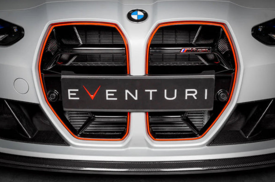 Eventuri BMW G8X M3 / M4 Black Carbon Intake Scoop Set