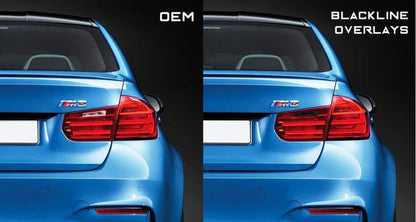 Goldenwrench F30/F80 PRE LCI BLACKLINE Taillight Overlay Kit