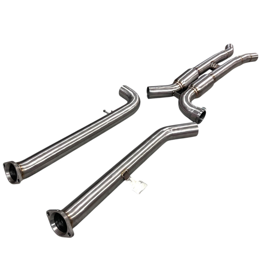 MAD BMW S58 Resonated H-Pipe Midpipe M3 M4 G80 G82 G83