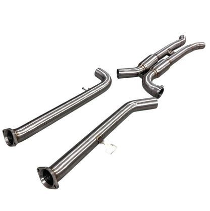 MAD BMW S58 Resonated H-Pipe Midpipe M3 M4 G80 G82 G83