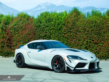 AutoTecknic Dry Carbon Canard Set - A90 Supra 2020-Up