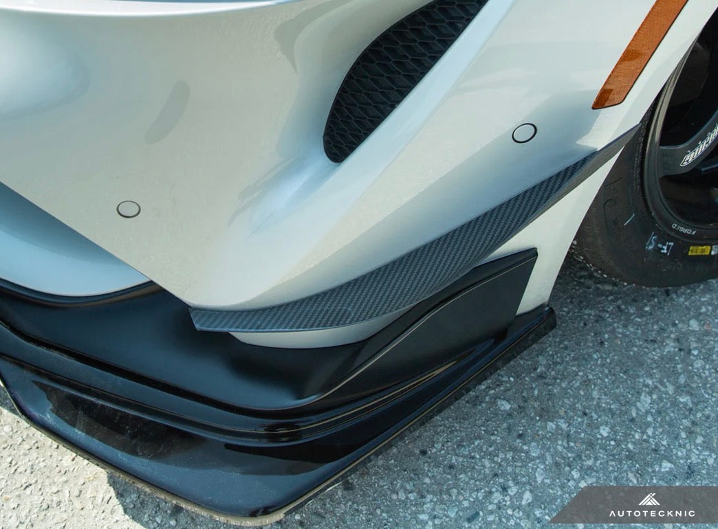 AutoTecknic Dry Carbon Canard Set - A90 Supra 2020-Up
