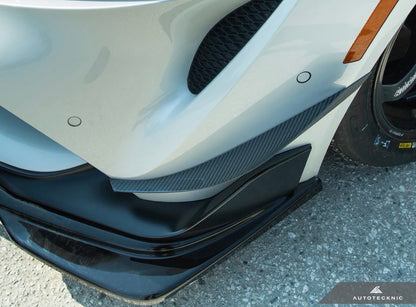 AutoTecknic Dry Carbon Canard Set - A90 Supra 2020-Up