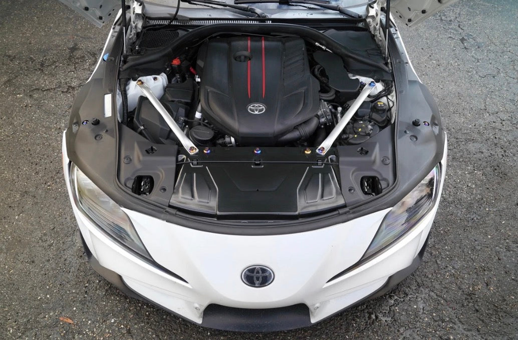 Titanium Toyota Supra 2020+ MK5 Billet Dress Up Hardware Kit (A90/A91)