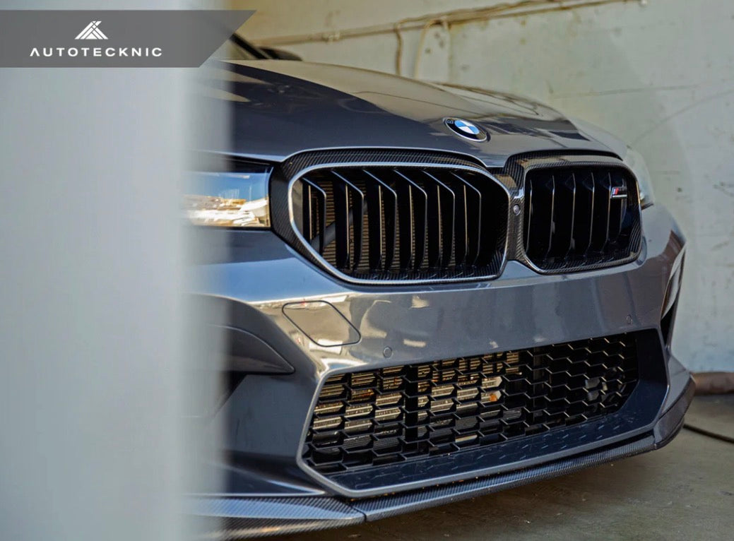 F90 M5 LCI AutoTecknic Replacement Dry Carbon Grille Surround