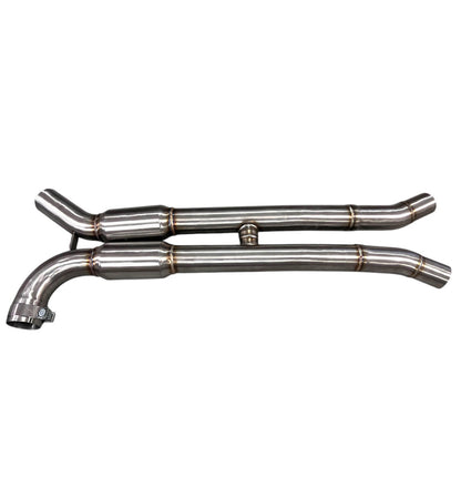 MAD BMW S58 Resonated H-Pipe Midpipe M3 M4 G80 G82 G83