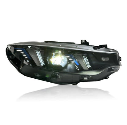 F8X M3/M4 & F32 Coupe Snake Eyes Style LED Headlights With Yellow/White DRL’s