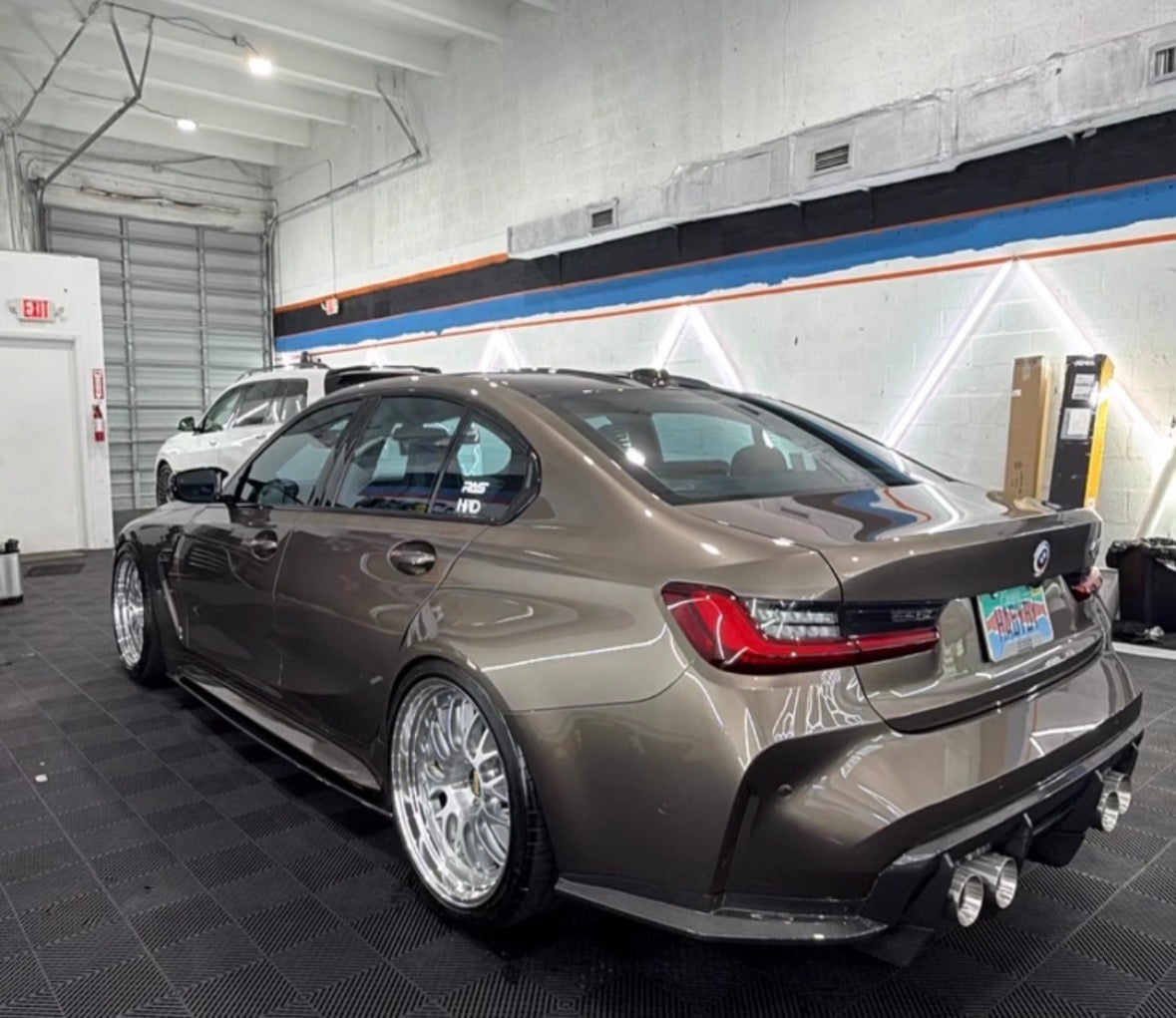 G80 M3 Rear Carbon Fiber Bumper Trim Replacements