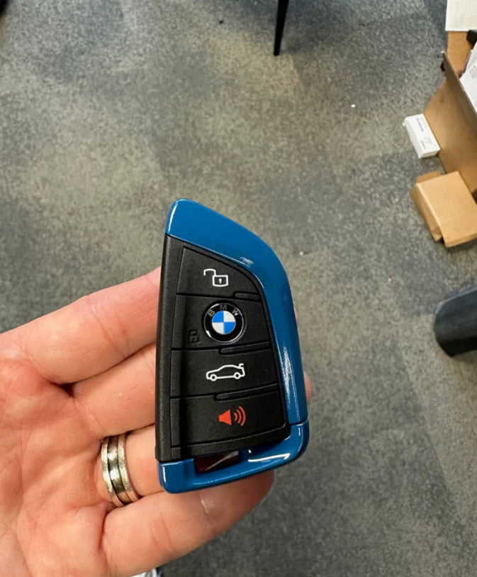 Custom Painted BMW Key Fob