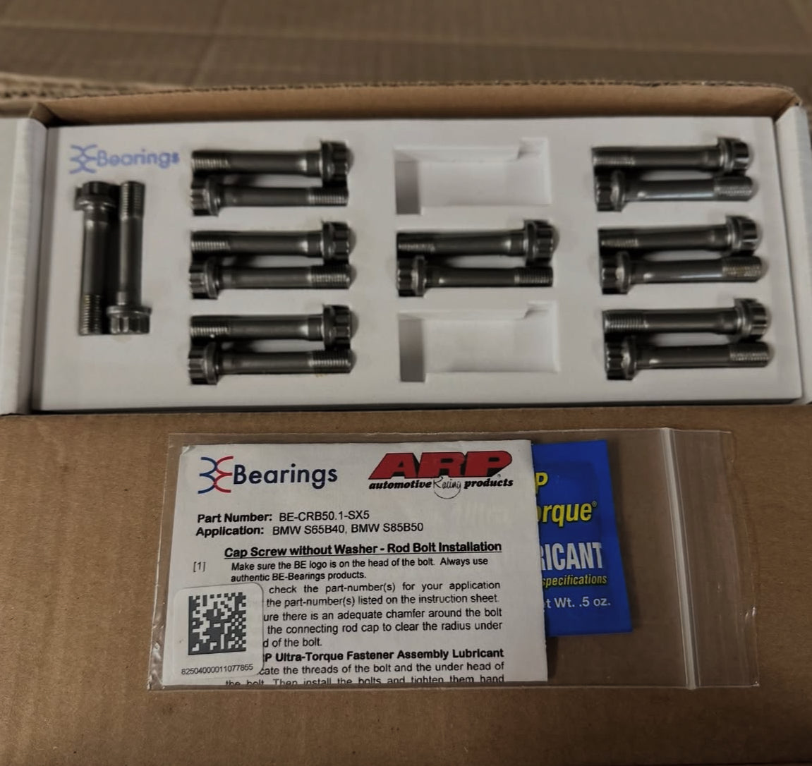 BE Rod Bearings M3 S65 (E90 E92 E93)