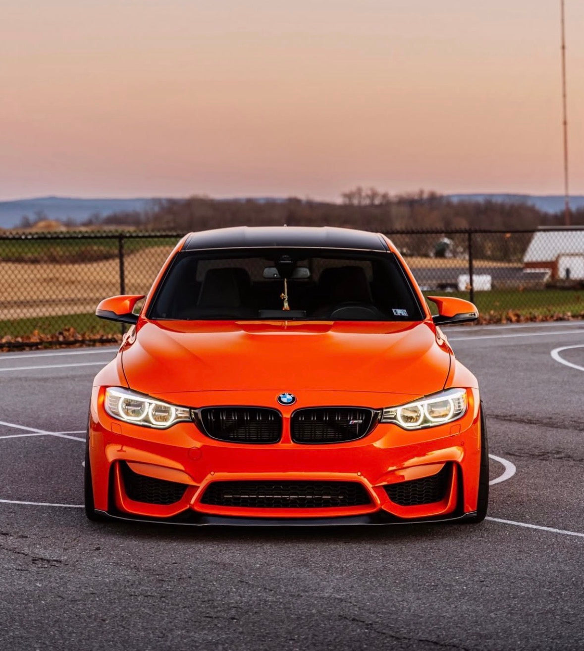 F8x M3/M4 CS Style Carbon Fiber Front Lip