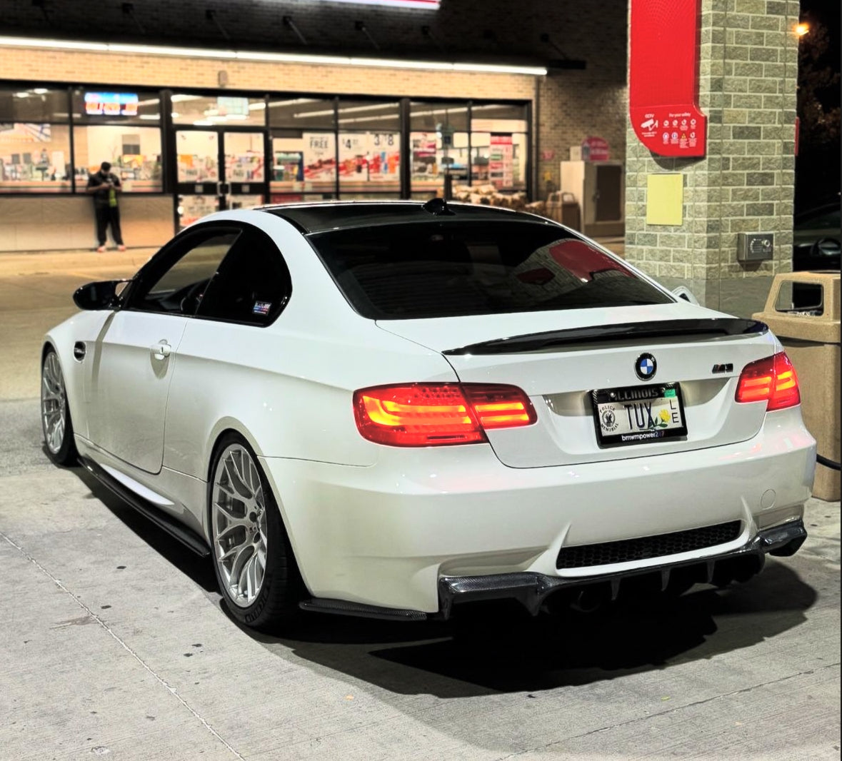 E92/E93 M3 GTS-V Style CF Rear Diffuser