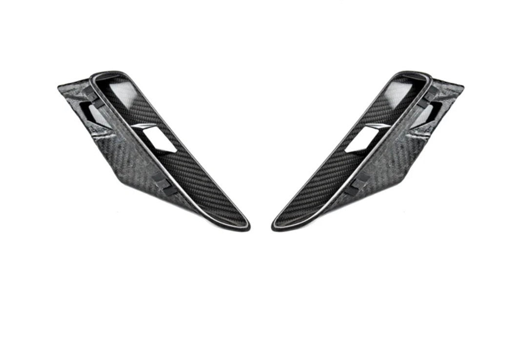 AutoTecknic Dry Carbon Fiber Fender Pocket Set - F90 M5 | M5 Competition