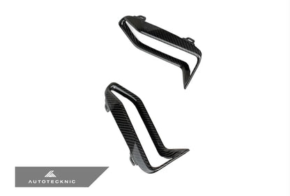 AutoTecknic Dry Carbon Front Bumper Grille Trim Set (G20 M340i M-Sport Pre-LCI)