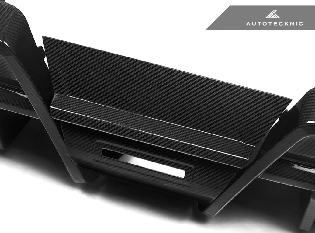 SQ-Aero V2 Dry Carbon Fiber Rear Diffuser Set - G90 M5 & G99 M5 Touring