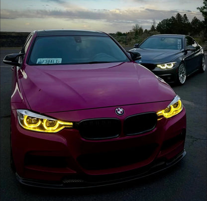 F30/F31 3 Series LCI Style V2 Yellow/White LED Headlights (2012 - 2019)