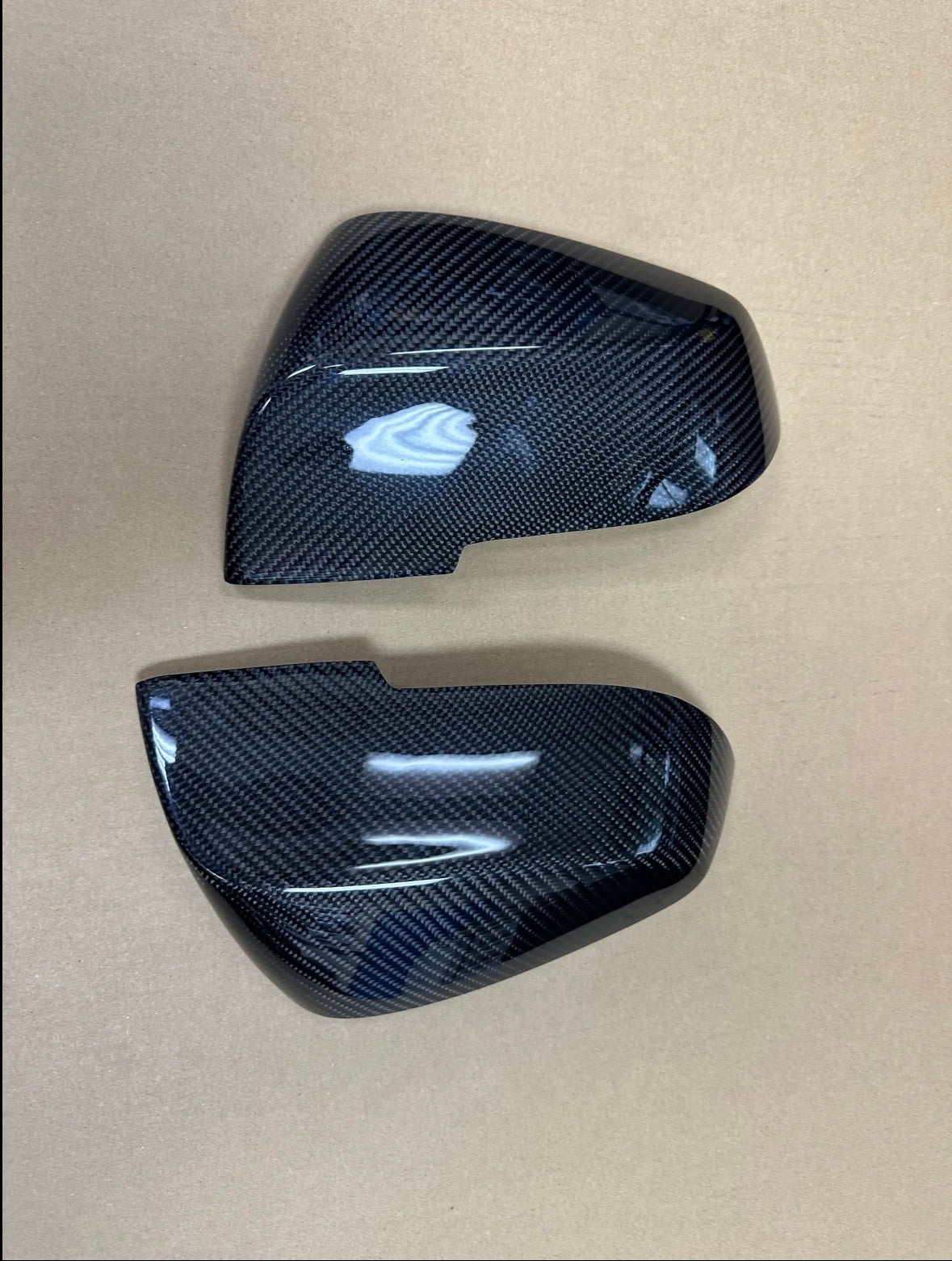 F3x Carbon Fiber Mirror Caps