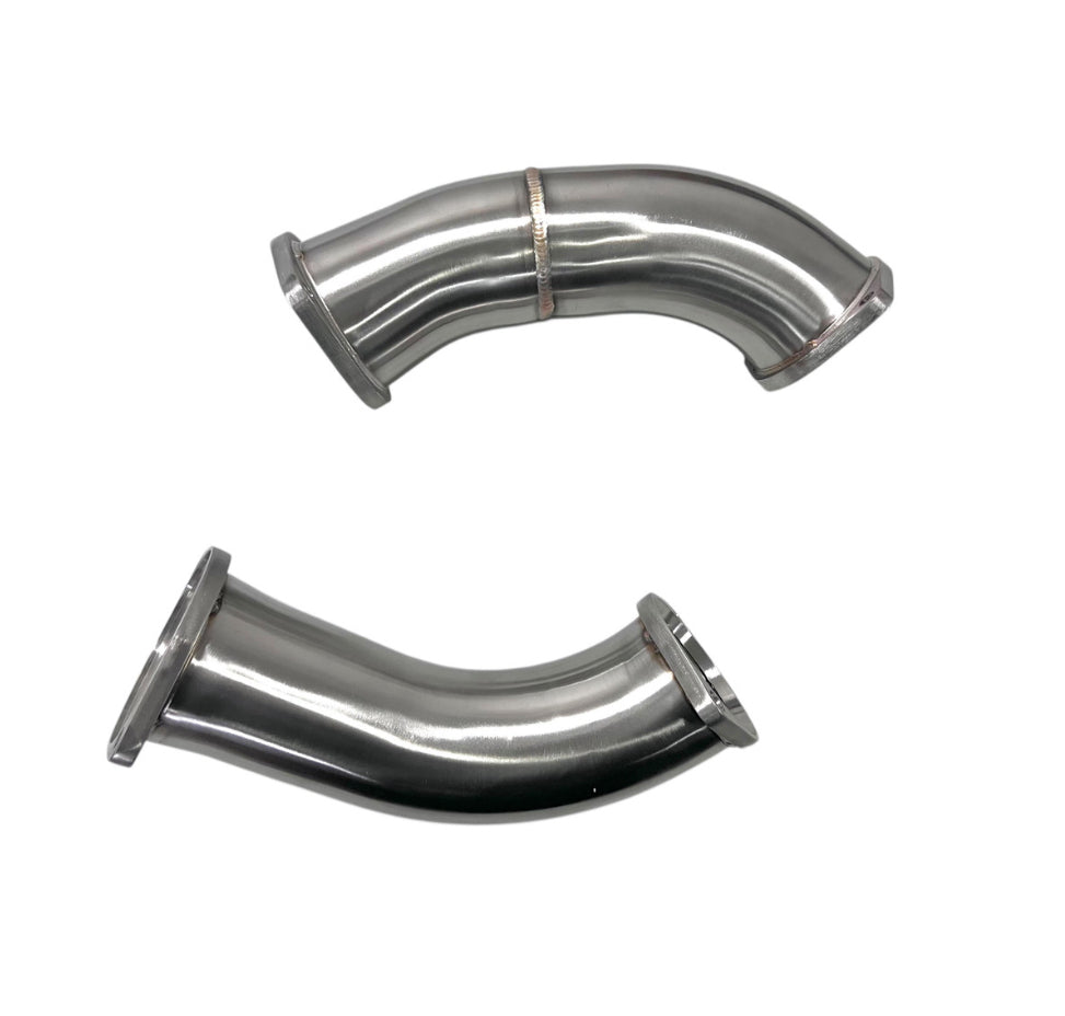 MAD BMW 2024+ X5M X6M F95 LCI F96 LCI Competition S68 Secondary Downpipes Catless