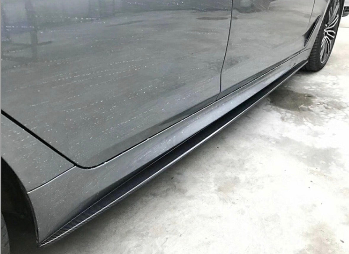 G30/F90 Performance Carbon Fiber Side Skirt Extensions