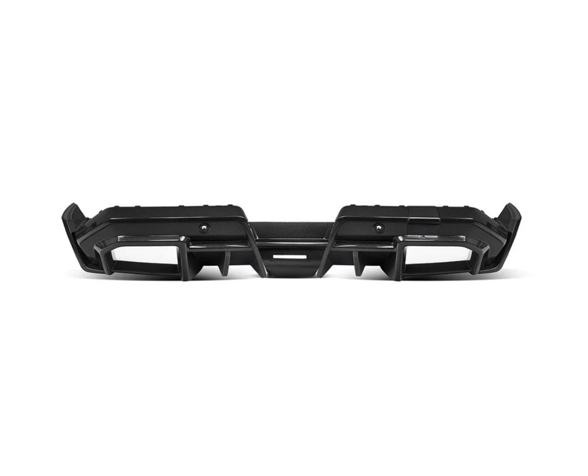 SQ-Aero V2 Dry Carbon Fiber Rear Diffuser Set - G90 M5 & G99 M5 Touring