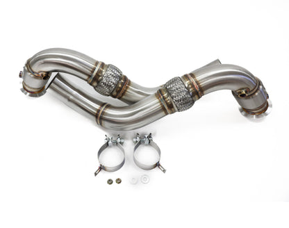 ARM BMW N63/N63TU 3" Catted Downpipes