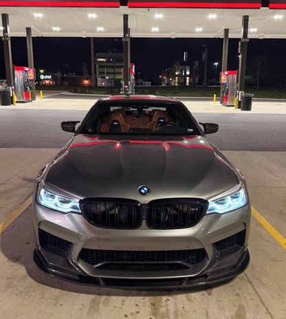 F90 M5 3D Style Carbon Fiber Front Lip