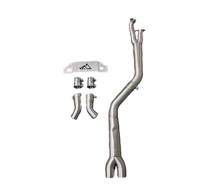 MAD BMW S58 4" Fat Boy Single Midpipe M2 G87