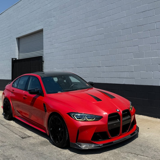 G8x M3/M4 V Style Carbon Fiber Front Lip