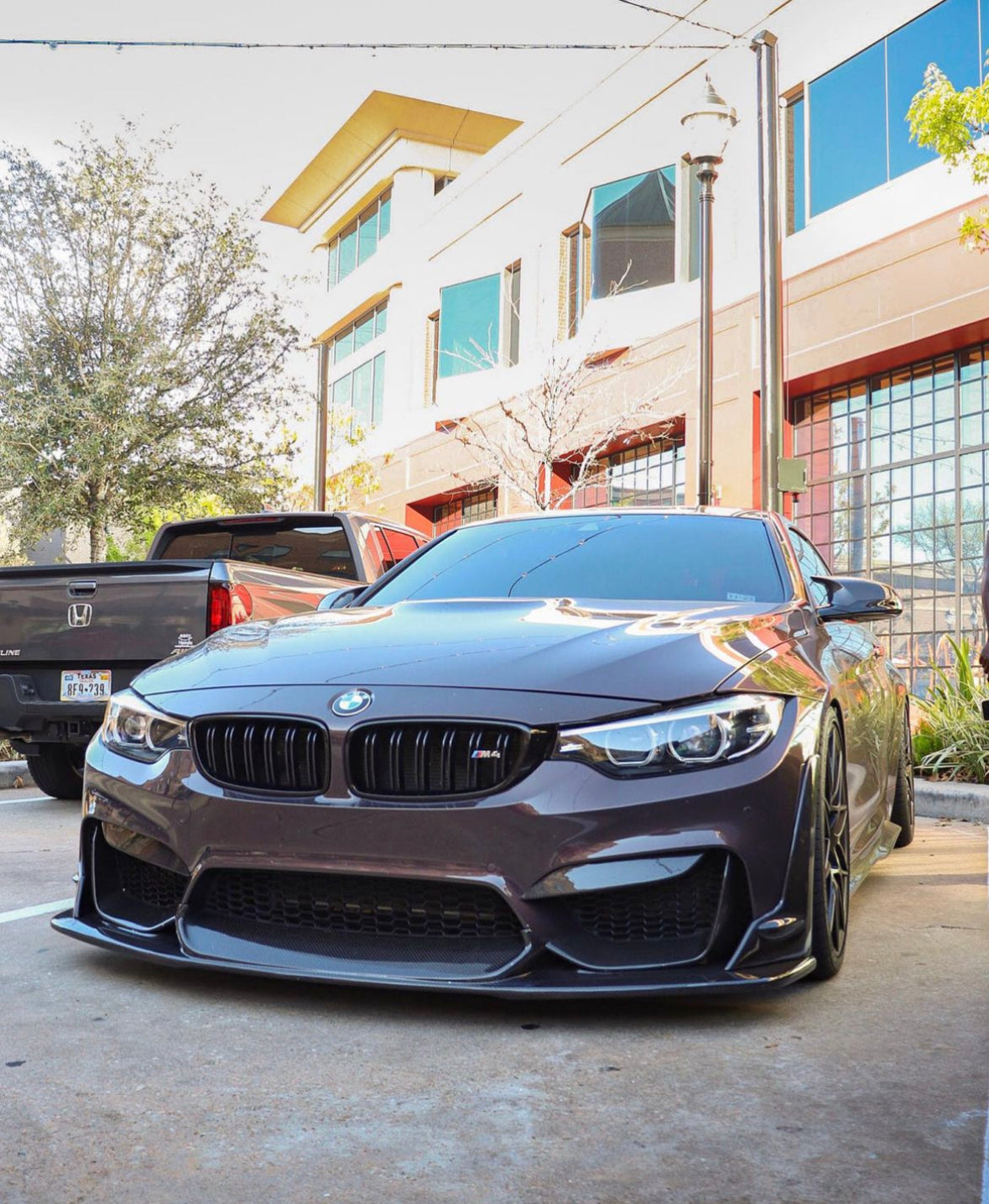 F8x M3/M4 Laptorr Style Carbon Fiber Front Lip