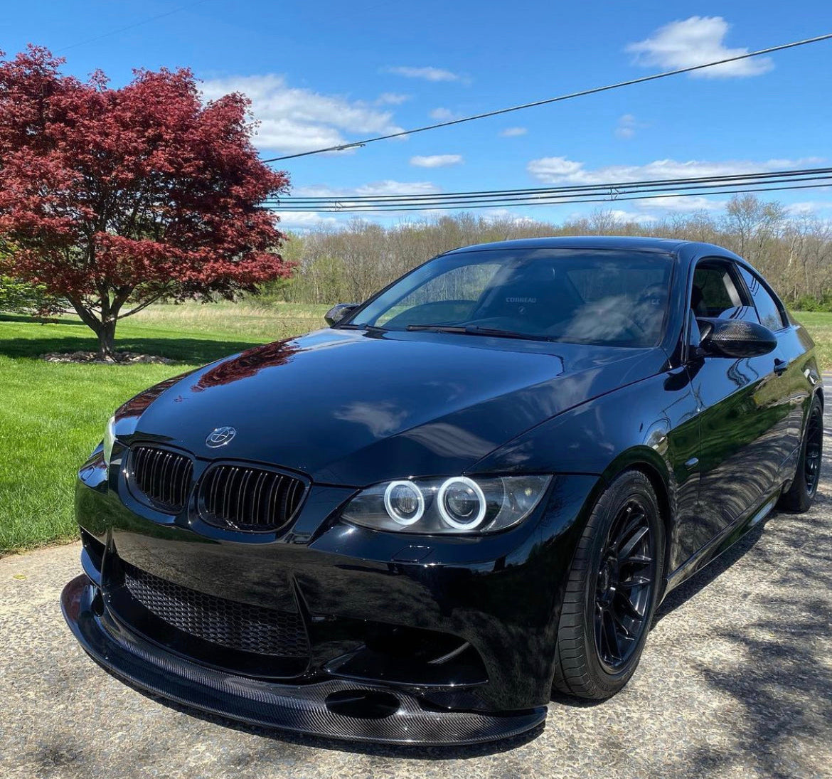 Carbon Fiber M Style Mirror Caps (E9x)