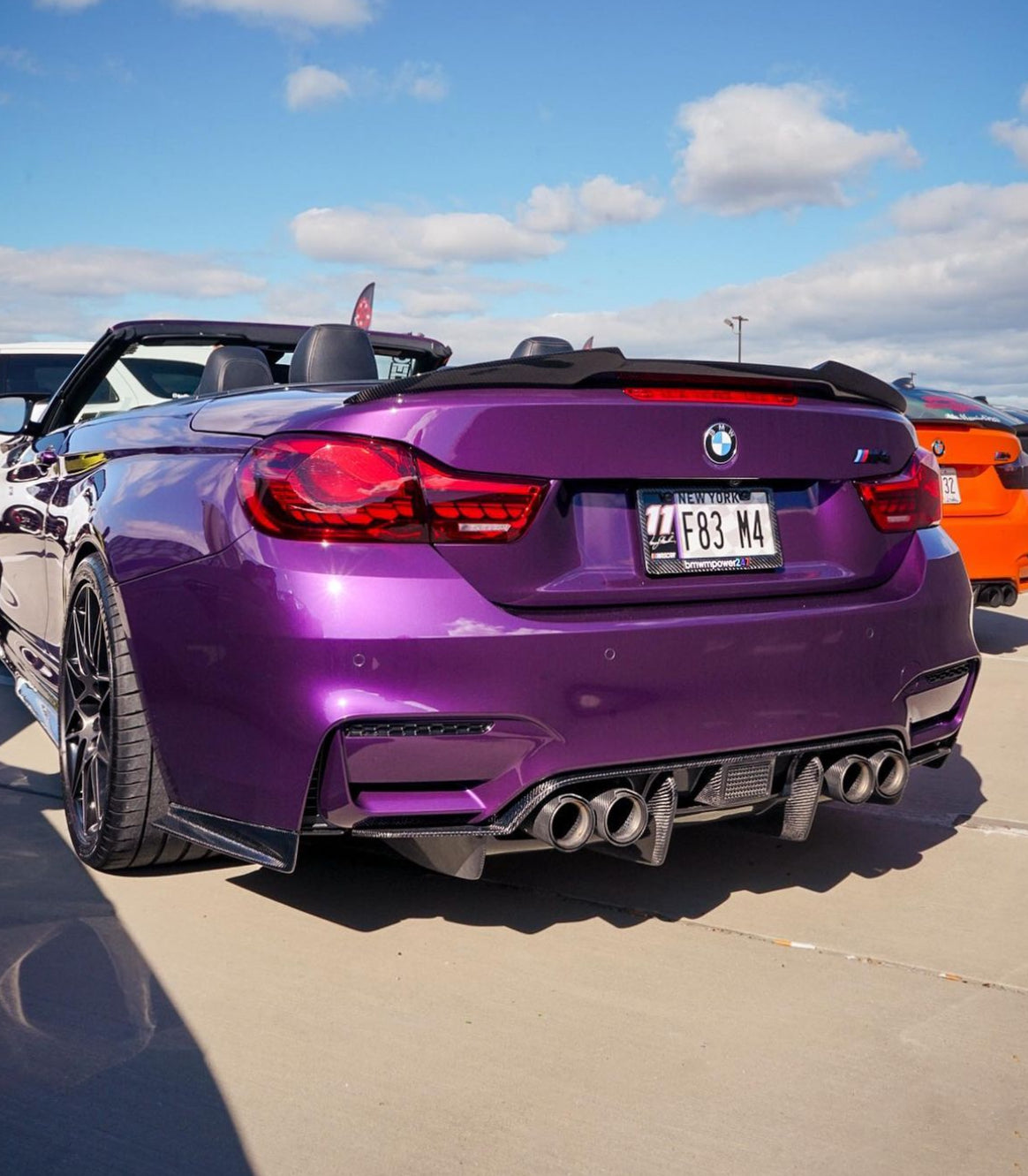 F8x M3/M4 PSM Style Rear Carbon Fiber Diffuser