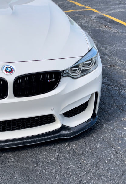 F8X M3/M4 V Style Carbon Fiber Front Lip