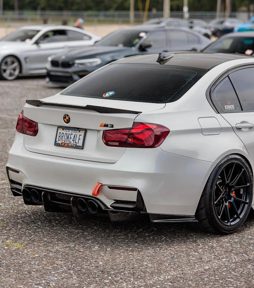 F8x M3/M4 PSM Style Rear Carbon Fiber Diffuser