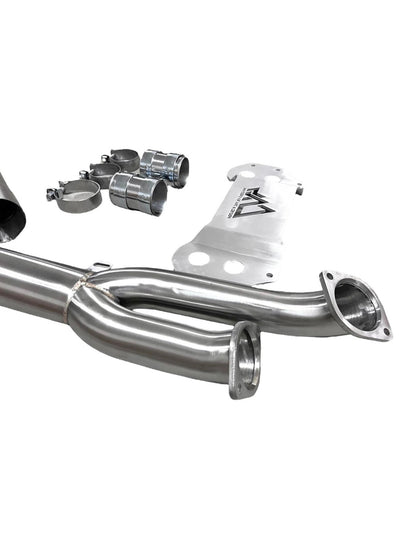 MAD BMW G8x M3 M4 S58 Single Midpipe (Brace Included)
