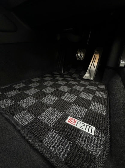 [RHD] P2M BMW F22 / F87 2 Series Race Floor Mats : Dark Grey