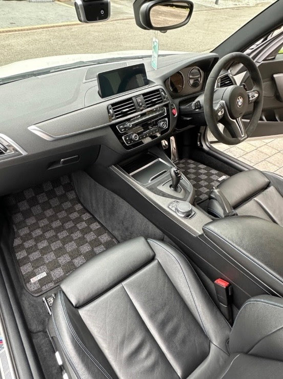 [RHD] P2M BMW F22 / F87 2 Series Race Floor Mats : Dark Grey