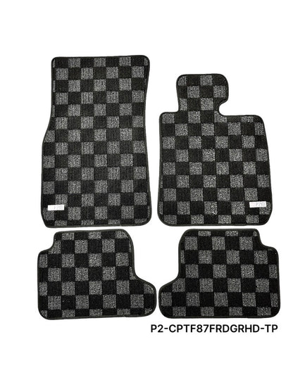 [RHD] P2M BMW F22 / F87 2 Series Race Floor Mats : Dark Grey
