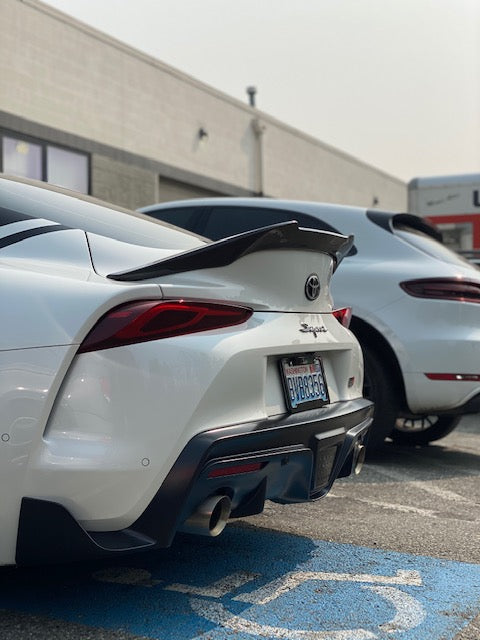 MK5 Toyota Supra V2 Spoiler Carbon Fiber