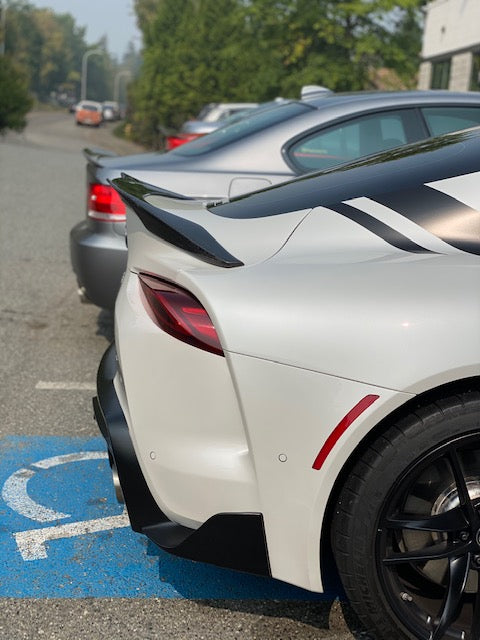 MK5 Toyota Supra V2 Spoiler Carbon Fiber