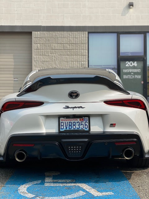 MK5 Toyota Supra V2 Spoiler Carbon Fiber