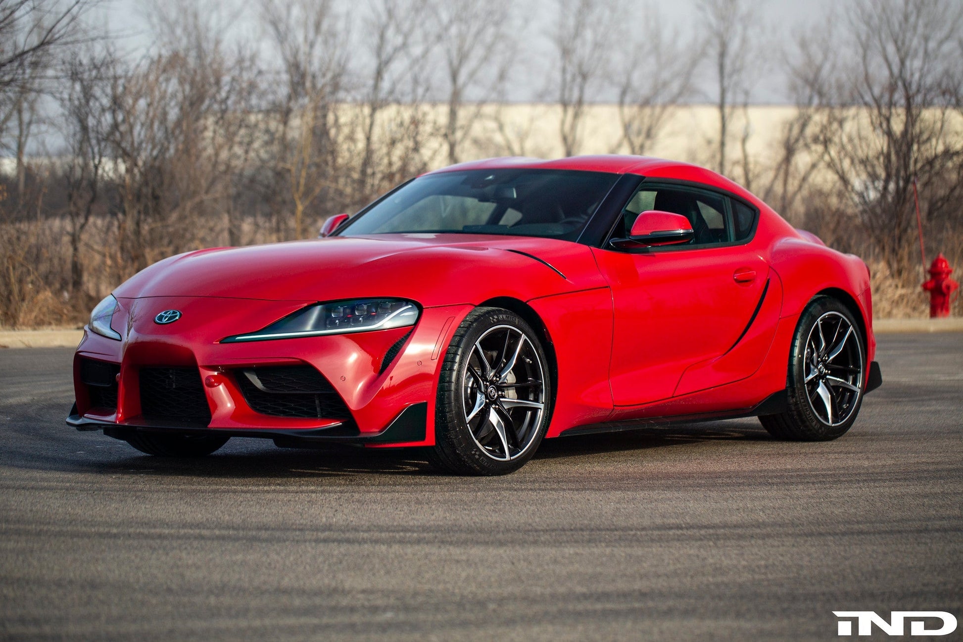 iND a90 supra painted front reflector set - iND Distribution
