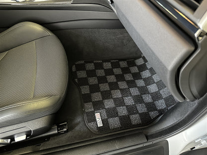 P2M BMW F32/82 4-SERIES (2015-20) COUPE RACE FLOOR MATS : DARK GREY (FRONT/REAR)