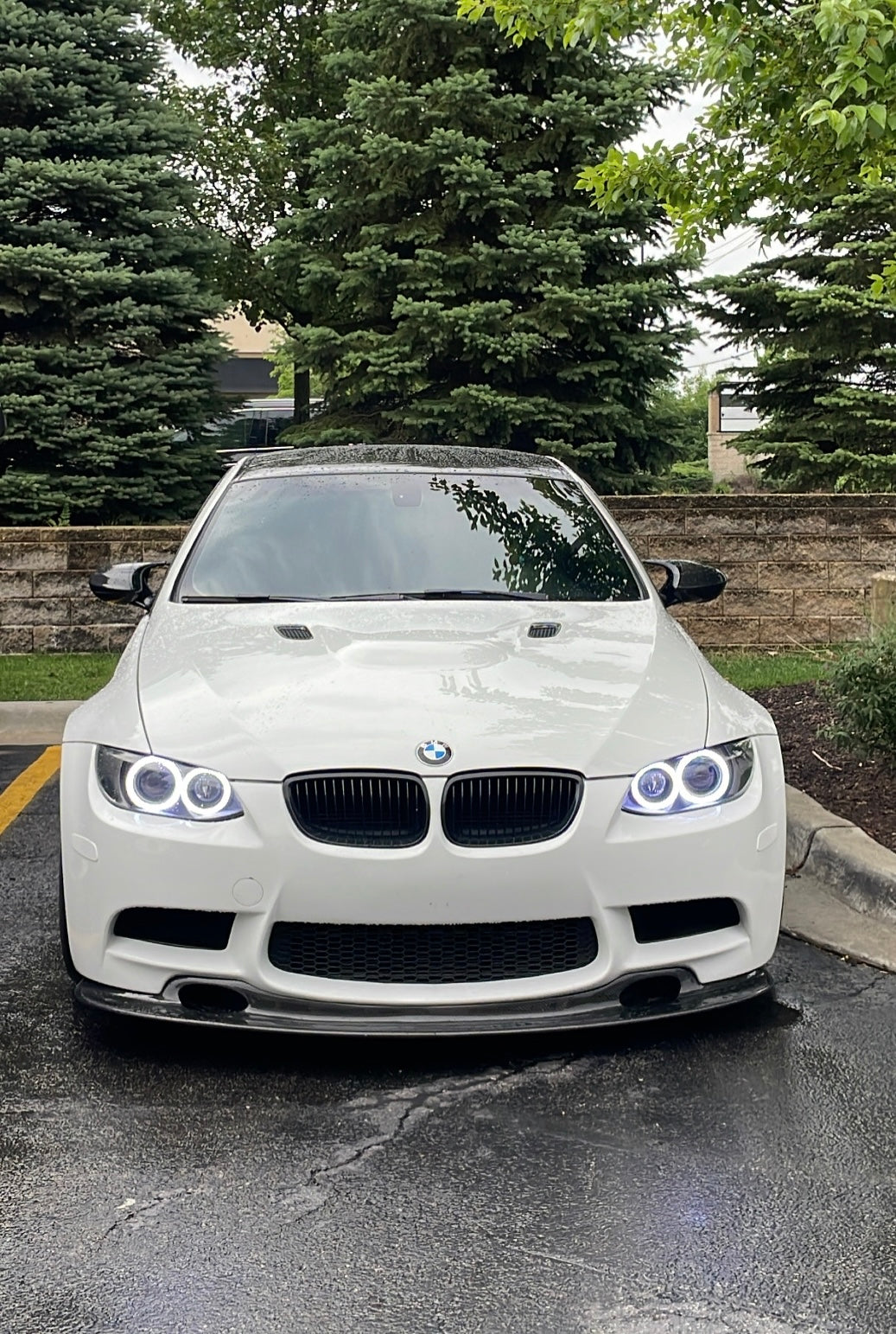 E9x M3 GT4 Carbon Fiber Front Lip