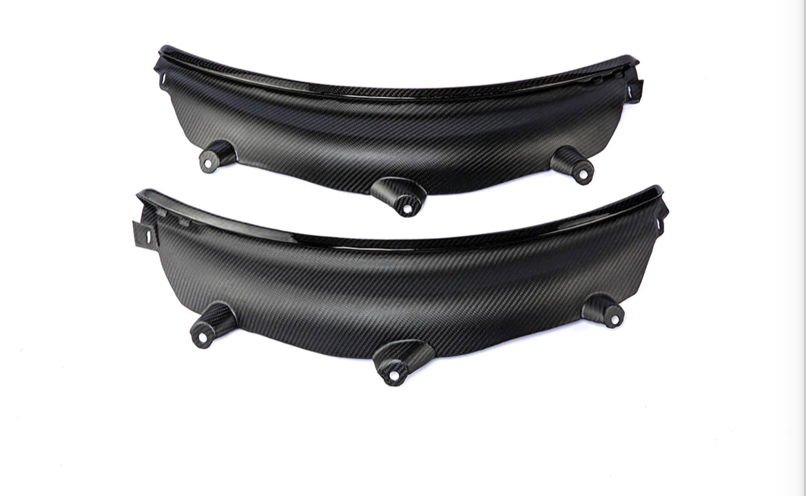 G80 M3 Carbon Fiber Rear Wheel Arch Extensions Set (Autotecknic)