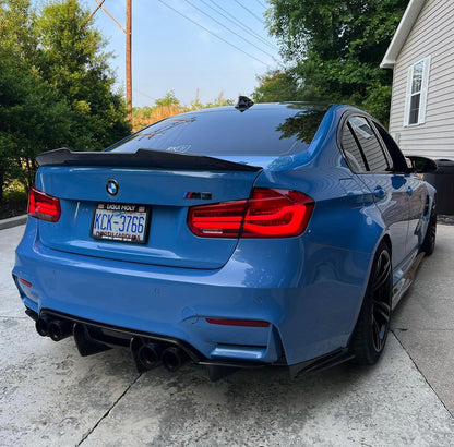 F8x M3/M4 PSM Style Rear Carbon Fiber Diffuser