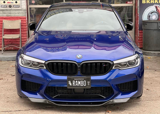 F90 M5 RK Style Carbon Fiber Front Lip